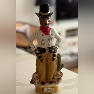 RARE-1991 "Sheriff Fox" Jim Beam Decanter